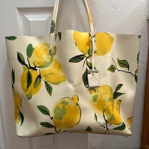 Kate Spade Painterly Lemon St Tote